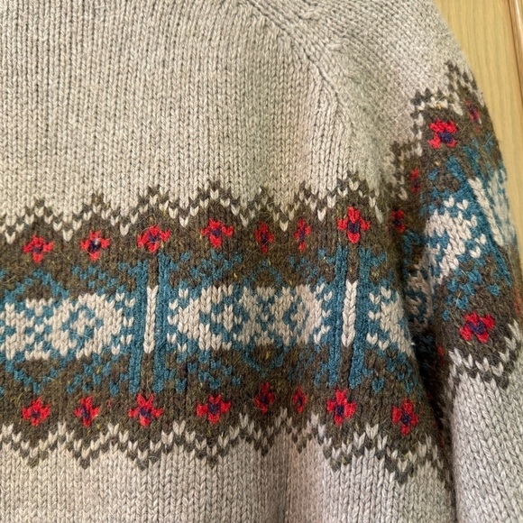 Vintage Evan Picone Angora Blend Zipper Cardigan / Jacket Sweater / xlarge - Picture 6 of 11